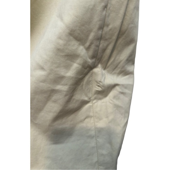 𝅺amendi GUNNAR MID RISE CHINO PANTS IN cream 34x32 - Picture 10 of 16